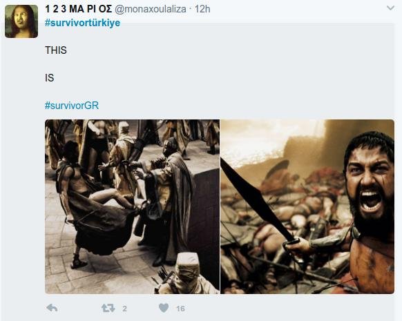 Ελλάδα-Τουρκία: Η μάχη του Survivor ξεκίνησε στο Τwitter [εικόνες] | iefimerida.gr 6