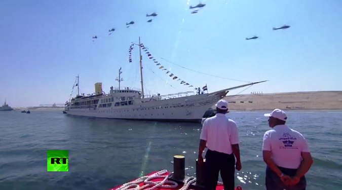 Tα εντυπωσιακά εγκαίνια της νέας Διώρυγας του Σουέζ | iefimerida.gr 5