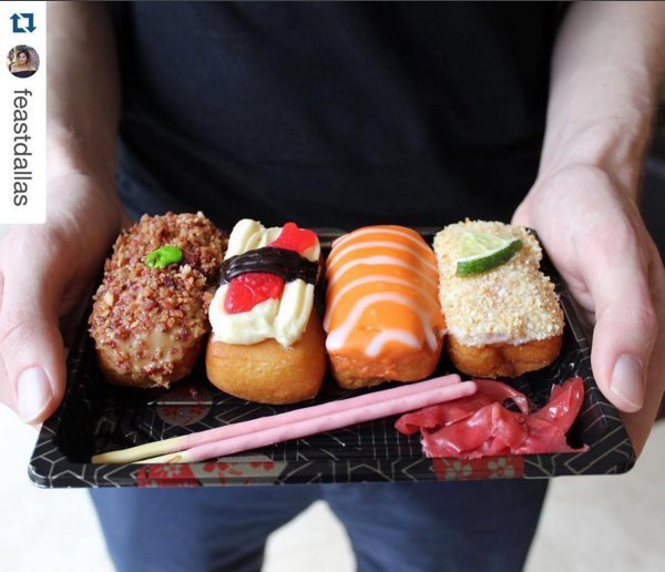 Η νέα τάση φαγητού στο Instagram: Σούσι-ντόνατ σε αλμυρό και γλυκό [εικόνες] | iefimerida.gr 1