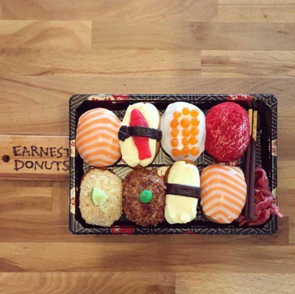 Η νέα τάση φαγητού στο Instagram: Σούσι-ντόνατ σε αλμυρό και γλυκό [εικόνες] | iefimerida.gr 5