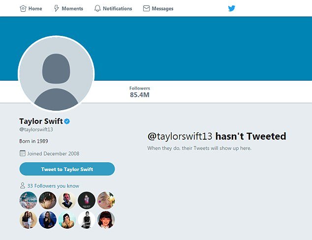 Μυστήριο με την Τέιλορ Σουίφτ – Διέγραψε τα πάντα από τα social media [εικόνες] | iefimerida.gr 1