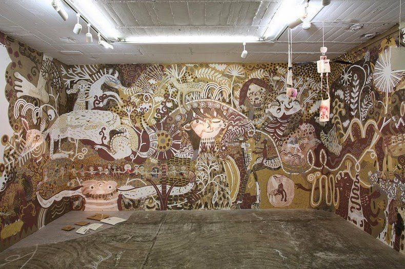 Εργα τέχνης από λάσπη: Μαθητές μεταμορφώνουν το σχολείο τους σε πινακοθήκη [εικόνες] | iefimerida.gr 7