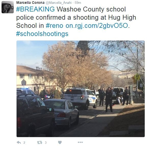 ΗΠΑ: Αστυνομικός πυροβόλησε έναν μαθητή σε λύκειο στη Νεβάδα -Κρατούσε μαχαίρι [εικόνα]  | iefimerida.gr 0