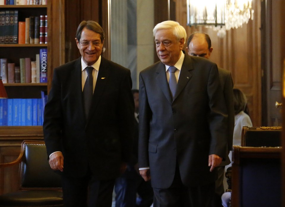 Συνάντηση Παυλόπουλου-Αναστασιάδη στο Προεδρικό -Το Κυπριακό στο επίκεντρο [εικόνες] | iefimerida.gr 1