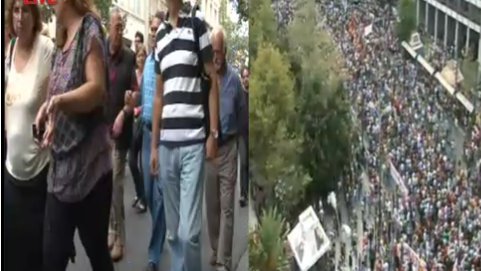 Χιλιάδες διαδηλωτές σε Σύνταγμα και Ομόνοια διαδήλωσαν κατά της Μέρκελ [εικόνες] | iefimerida.gr 8