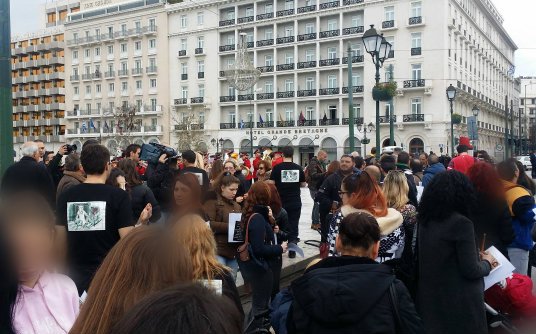 Συγκέντρωση στο Σύνταγμα για τον Βαγγέλη Γιακουμάκη [εικόνες& βίντεο] | iefimerida.gr 3