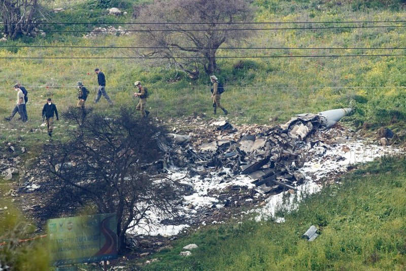 Ισραηλινό μαχητικό F-16 καταρρίφθηκε από τη Συρία -Αντίποινα από το Ισραήλ | iefimerida.gr 0