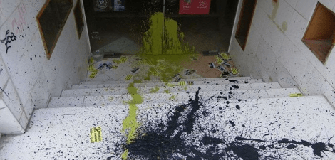 Βανδαλισμοί στα γραφεία του ΣΥΡΙΖΑ στην Καλαμαριά από οπαδούς της ΑΕΚ [εικόνες] | iefimerida.gr 5