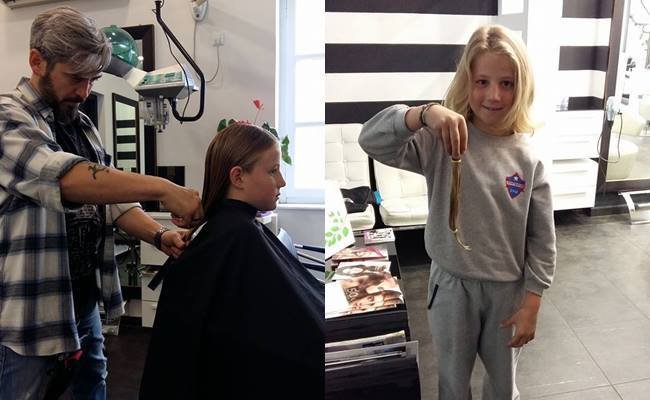 Η συγκινητική πράξη 9χρονου στη Σύρο -Μάκρυνε τα μαλλιά του και τα δώρισε σε παιδιά με καρκίνο [εικόνες] | iefimerida.gr 1