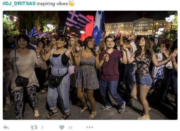 Οι χρήστες του Twitter κάνουν... πάρτι με την αφιέρωση Δρίτσα στους πρόσφυγες -Ο υπουργός DJ [εικόνες] | iefimerida.gr 9