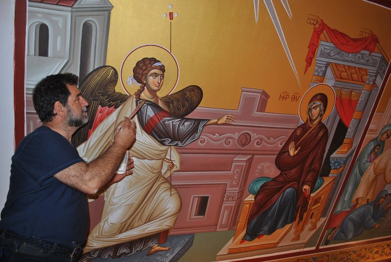 Κώστας Θεοδώρου: Ο Λαρισαίος που αγιογράφησε την πρώτη ορθόδοξη εκκλησία στον... Βόρειο Πόλο [εικόνες] | iefimerida.gr 3