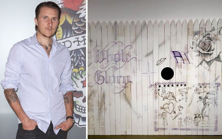 Τατουάζ έκπληξη από διάσημο καλλιτέχνη -Εβαλαν το χέρι τους σε τρύπα, δεν ήξεραν τι σχεδιάζει [εικόνες]  | iefimerida.gr 0