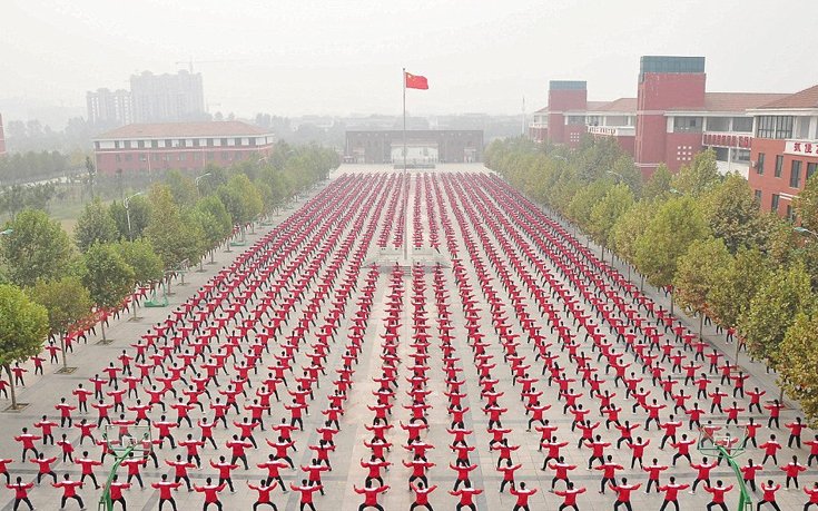 Απίστευτο: Ταυτόχρονο τάι-τσι από 50.000 Κινέζους [εικόνες]  | iefimerida.gr 2