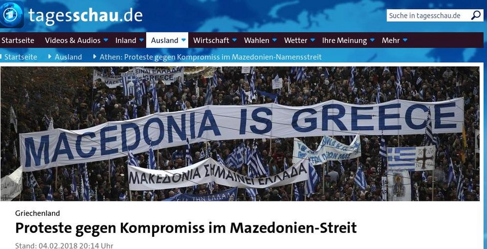 Τι γράφουν τα διεθνή ΜΜΕ για το ογκώδες συλλαλητήριο στην Αθήνα για το όνομα «Μακεδονία» | iefimerida.gr 4