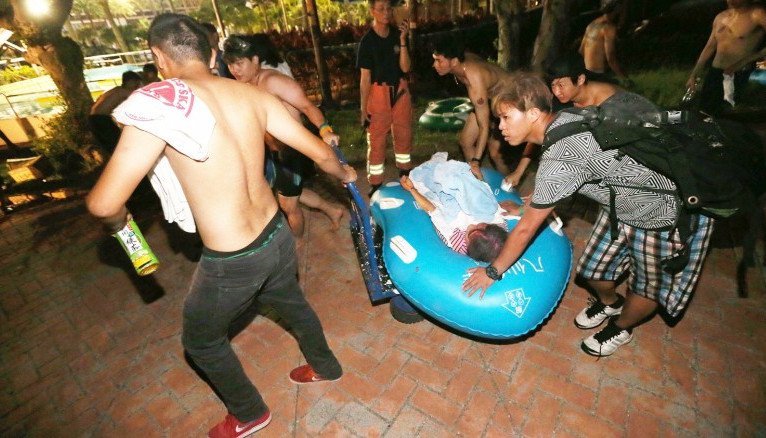 Χάος σε water park στην Ταϊβάν -Πάνω από 500 τραυματίες σε κόλαση φωτιάς [εικόνες] | iefimerida.gr 3