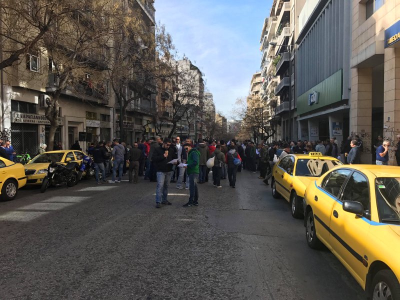  Αφαντα τα ταξί από τους δρόμους της Αθήνας- Απεργία μέχρι τις 5 [εικόνες] | iefimerida.gr 0