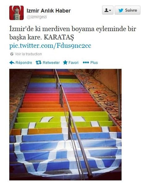 Ποιός φοβάται τα χρώματα στην Τουρκία; Το νέο κίνημα της Πλατείας Ταξίμ γεννήθηκε, βάφουν τα σκαλιά στα χρώματα του ουράνιου τόξου [εικόνες] | iefimerida.gr 3