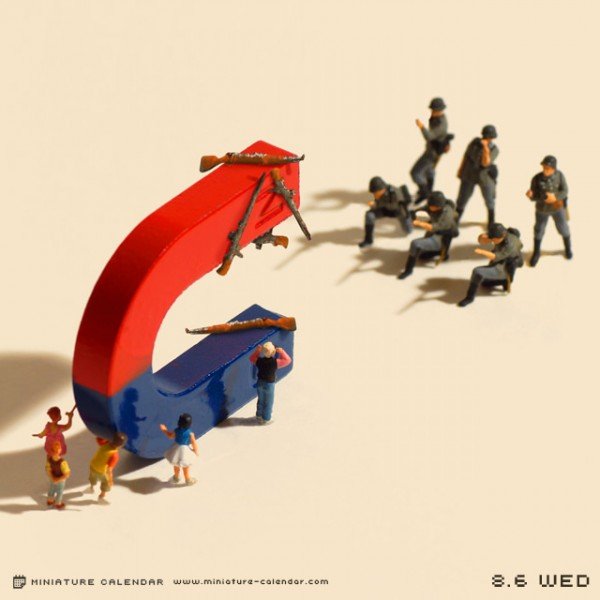 Ενας μικρόκοσμος από καθημερινά αντικείμενα: Το εκπληκτικό ημερολόγιο Ιάπωνα καλλιτέχνη [εικόνες] | iefimerida.gr 4