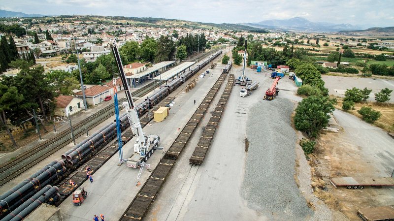 Ολοκληρώθηκε η παράδοση των σωληναγωγών του ΤΑP -Εχουν 71 φορές το βάρος του Πύργου του Αϊφελ | iefimerida.gr 2