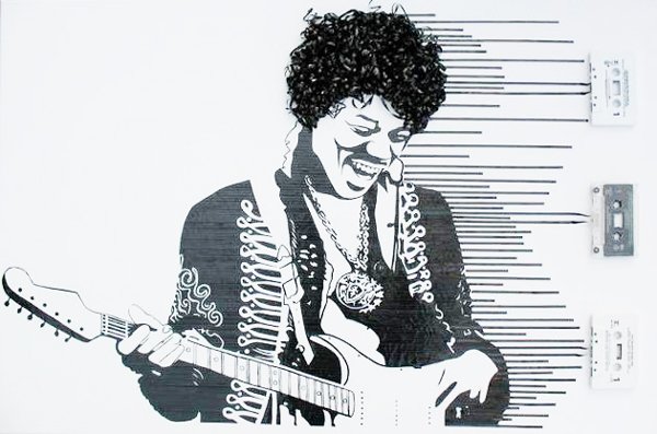 Εντυπωσιακά πορτραίτα από παλιές κασέτες [Εικόνες] | iefimerida.gr 2