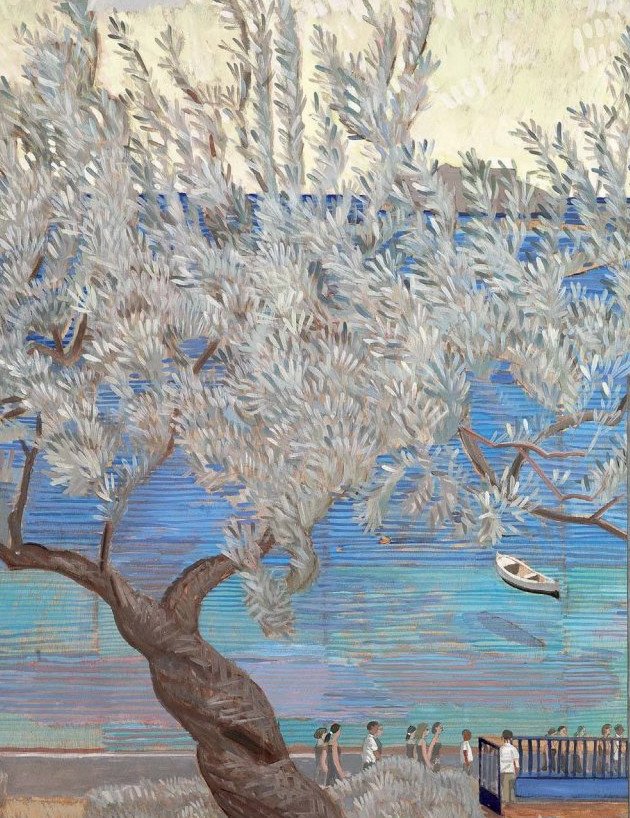 Αβγοτέμπερες σε ξύλα θαλάσσης του Κώστα Παπανικολάου στην «Φωκίωνος Νέγρη 16» [εικόνες] | iefimerida.gr 5