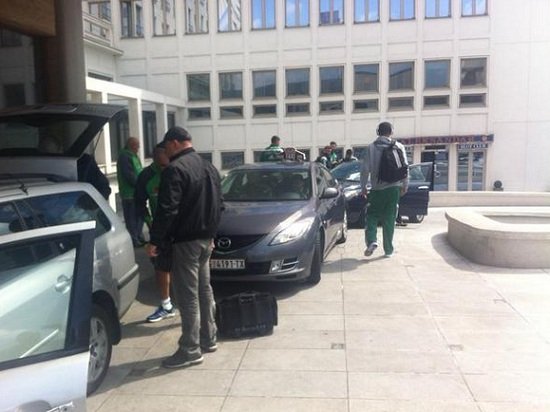 Ο Παναθηναϊκός πήγε για προπόνηση με ταξί! [εικόνες] | iefimerida.gr 0