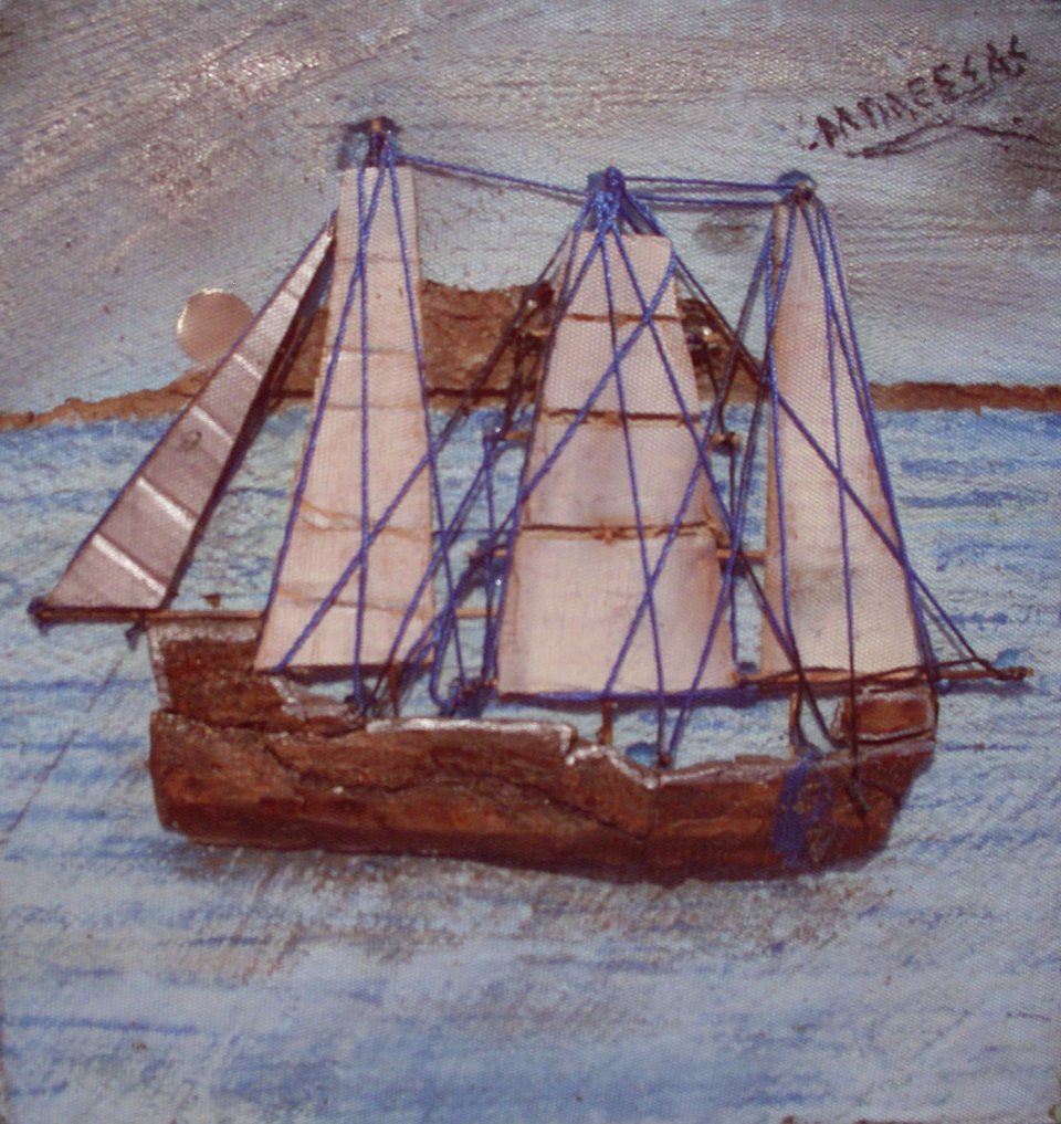 Τα καράβια του Μίμη Πλέσσα - Εκτός από τη μουσική, καταπιάνεται με τις εικαστικές συνθέσεις [εικόνες] | iefimerida.gr 3