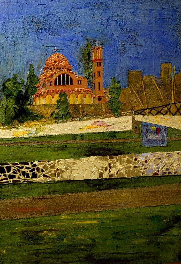 Επιτοίχιες γλυπτές πόλεις στον Τεχνοχώρο -Με γύψο, άμμο, ξύλα και αλουμίνιο [εικόνες] | iefimerida.gr 0