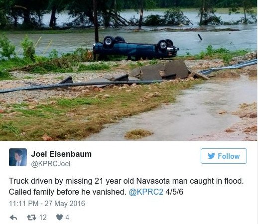 Φονικές πλημμύρες στο Τέξας -Δυο νεκροί [βίντεο]  | iefimerida.gr 0