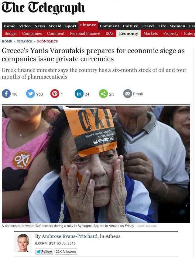 Telegraph: Ο Βαρουφάκης ετοιμάζεται για οικονομική πολιορκία | iefimerida.gr 0