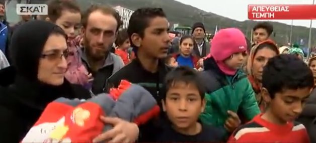 «We want go» φώναζαν οι πρόσφυγες στα Τέμπη | iefimerida.gr 1