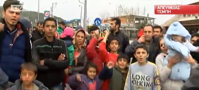 «We want go» φώναζαν οι πρόσφυγες στα Τέμπη | iefimerida.gr 2