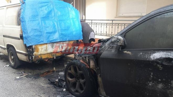  Λαμπάδιασαν δύο σταθμευμένα αυτοκίνητα στην Πάτρα- Βρέθηκε γκαζάκι στο σημείο [εικόνες] | iefimerida.gr 1