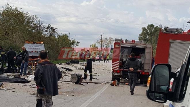 Σοβαρό τροχαίο στην Εθνική Οδό Πατρών -Πύργου με έναν νεκρό | iefimerida.gr 1