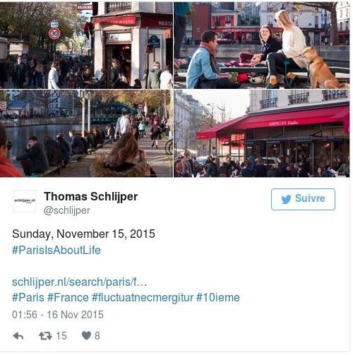 «Ολοι έξω, στα καφέ!» - Οι Παριζιάνοι ξορκίζουν το μακελειό βγαίνοντας στους δρόμους [εικόνες] | iefimerida.gr 5