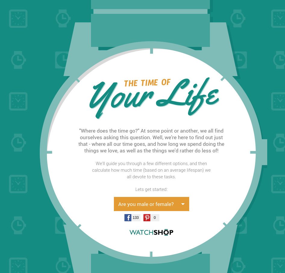 Κάνε το τεστ και βρες: Πόσες ημέρες από τη ζωή σου θα σπαταλήσεις δουλεύοντας, καθαρίζοντας και κάνοντας σεξ [εφαρμογή] | iefimerida.gr 0