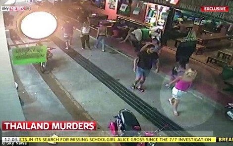 Οι τελευταίες στιγμές των Βρετανών πριν από το φρικτό έγκλημα στην Ταϊλάνδη: Ο νεαρός δολοφονήθηκε όταν πήγε να βοηθήσει την κοπέλα [εικόνες] | iefimerida.gr 0