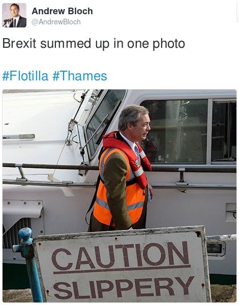 Ναυμαχία στον Τάμεση των υποστηρικτών του «ναι» και του «όχι» [εικόνες & βίντεο]  | iefimerida.gr 6