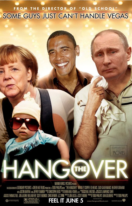 Μέρκελ και Ομπάμα φιλιούνται στο στόμα ως πρωταγωνιστές στις «50 αποχρώσεις του Γκρι» -Οι αφίσες γνωστών ταινιών με πρωταγωνιστές ηγέτες βγάζουν γέλιο [εικόνες] | iefimerida.gr 4