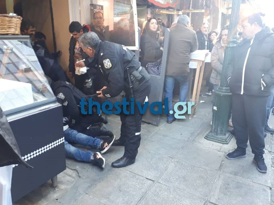 Μαχαιρώματα στο κέντρο της Θεσσαλονίκης μέρα μεσημέρι -Συμπλοκή Ρομά [εικόνες] | iefimerida.gr 1