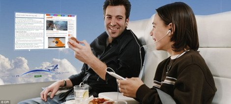 To αεροπλάνο του μέλλοντος: Χωρίς παράθυρα και γεμάτο από touchscreen τοίχους για απεριόριστο σερφάρισμα [εικόνες & βίντεο] | iefimerida.gr 1