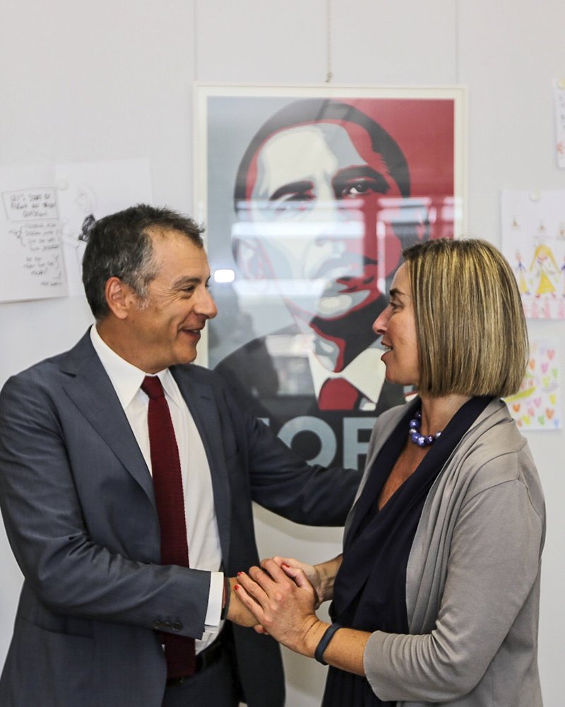 Συνάντηση Θεοδωράκη-Μογκερίνι στις Βρυξέλλες -Τα ελληνοτουρκικά στο επίκεντρο [εικόνες] | iefimerida.gr 0