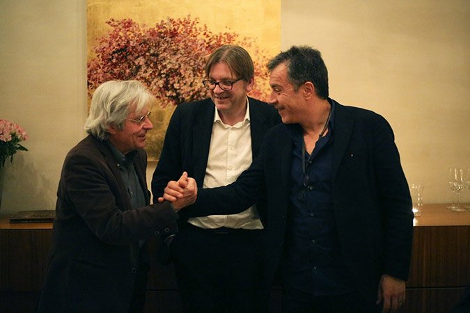 O Σταύρος Θεοδωράκης σε Βρυξέλλες, Βερολίνο -Συνάντηση με τον Γκι Φέρχοφσταντ [εικόνες] | iefimerida.gr 3