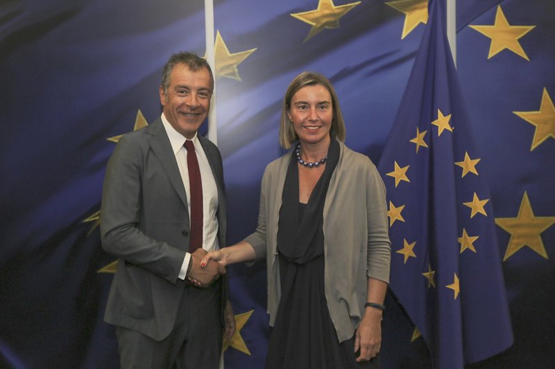 Συνάντηση Θεοδωράκη-Μογκερίνι στις Βρυξέλλες -Τα ελληνοτουρκικά στο επίκεντρο [εικόνες] | iefimerida.gr 1