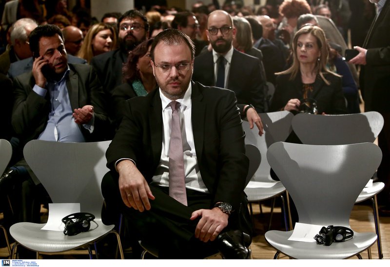 Ο πρόεδρος της ΔΗΜΑΡ στην εκδήλωση στο ΚΠΙΣΝ με ομιλητή τον Εβο Μοράλες -Φωτογραφία: Intimenews/ΤΖΑΜΑΡΟΣ ΠΑΝΑΓΙΩΤΗΣ