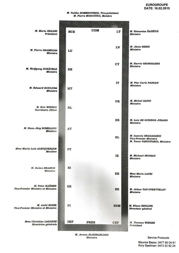 Πού κάθισε ο Βαρουφάκης στο Eurogroup: Μεταξύ «Σκύλλας και Χάρυβδης» [εικόνα] | iefimerida.gr 0