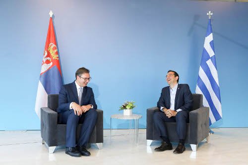 Ξεκίνησε τις επαφές στη Θεσσαλονίκη ο Τσίπρας -Mε τον πρόεδρο της Σερβίας και τον Βούλγαρο πρωθυπουργό [εικόνες & βίντεο] | iefimerida.gr 0