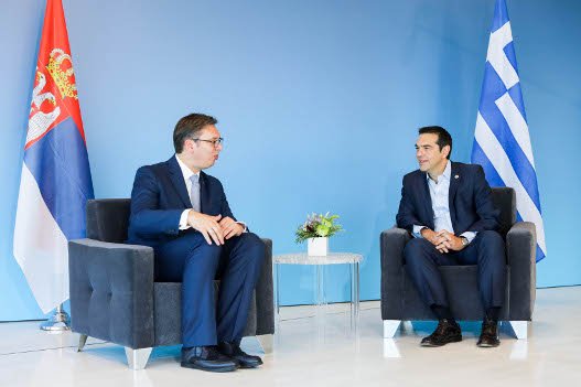 Ξεκίνησε τις επαφές στη Θεσσαλονίκη ο Τσίπρας -Mε τον πρόεδρο της Σερβίας και τον Βούλγαρο πρωθυπουργό [εικόνες & βίντεο] | iefimerida.gr 2