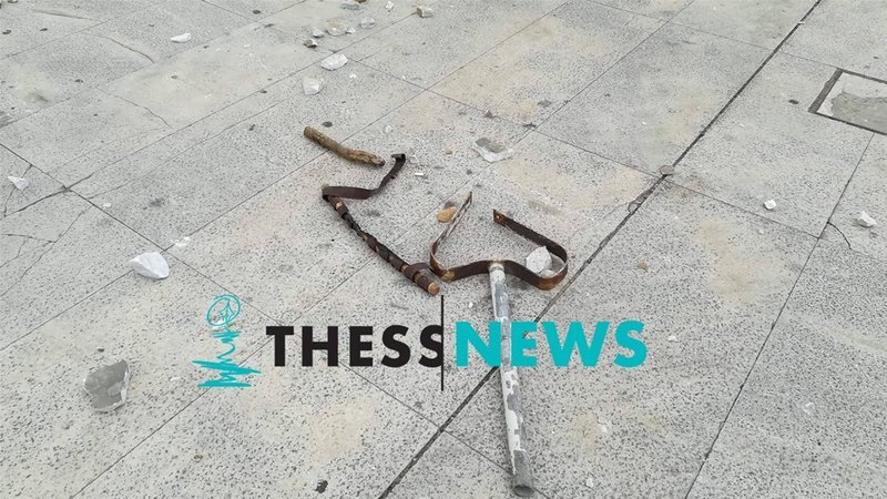 Θεσσαλονίκη: Βομβαρδισμένο τοπίο η ΔΕΘ μετά τα χθεσινά επεισόδια [εικόνες] | iefimerida.gr 3