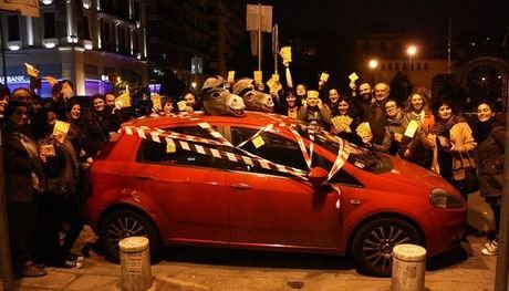 Οι πεζοί πήραν την εκδίκησή τους -Η νυχτερινή εξόρμηση που ξάφνιασε τους Θεσσαλονικείς [εικόνες] | iefimerida.gr 1